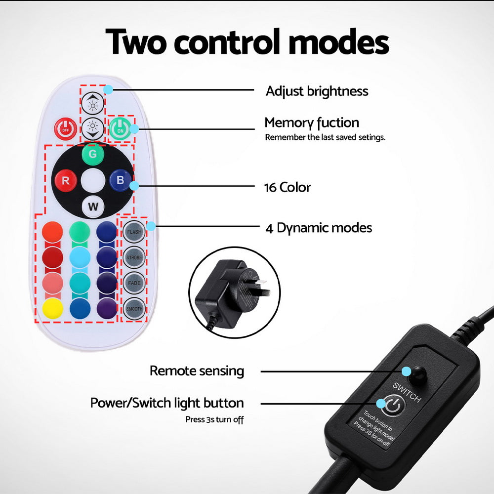 i.Pet Aquarium Light Submersible 88CM Air Bubble LED Light i.Pet