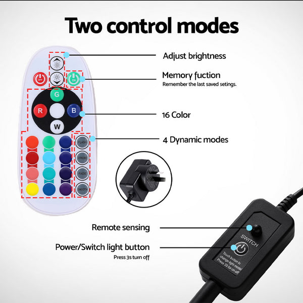 i.Pet Aquarium Light Submersible 88CM Air Bubble LED Light i.Pet