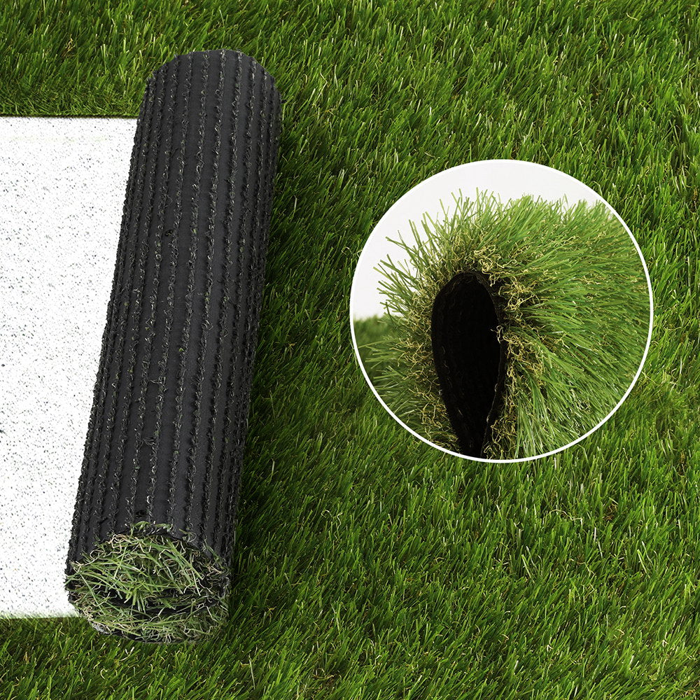 Primeturf Artificial Grass 45mm 1mx10m Synthetic Fake Lawn Turf Plastic Plant 4-coloured Does not Apply