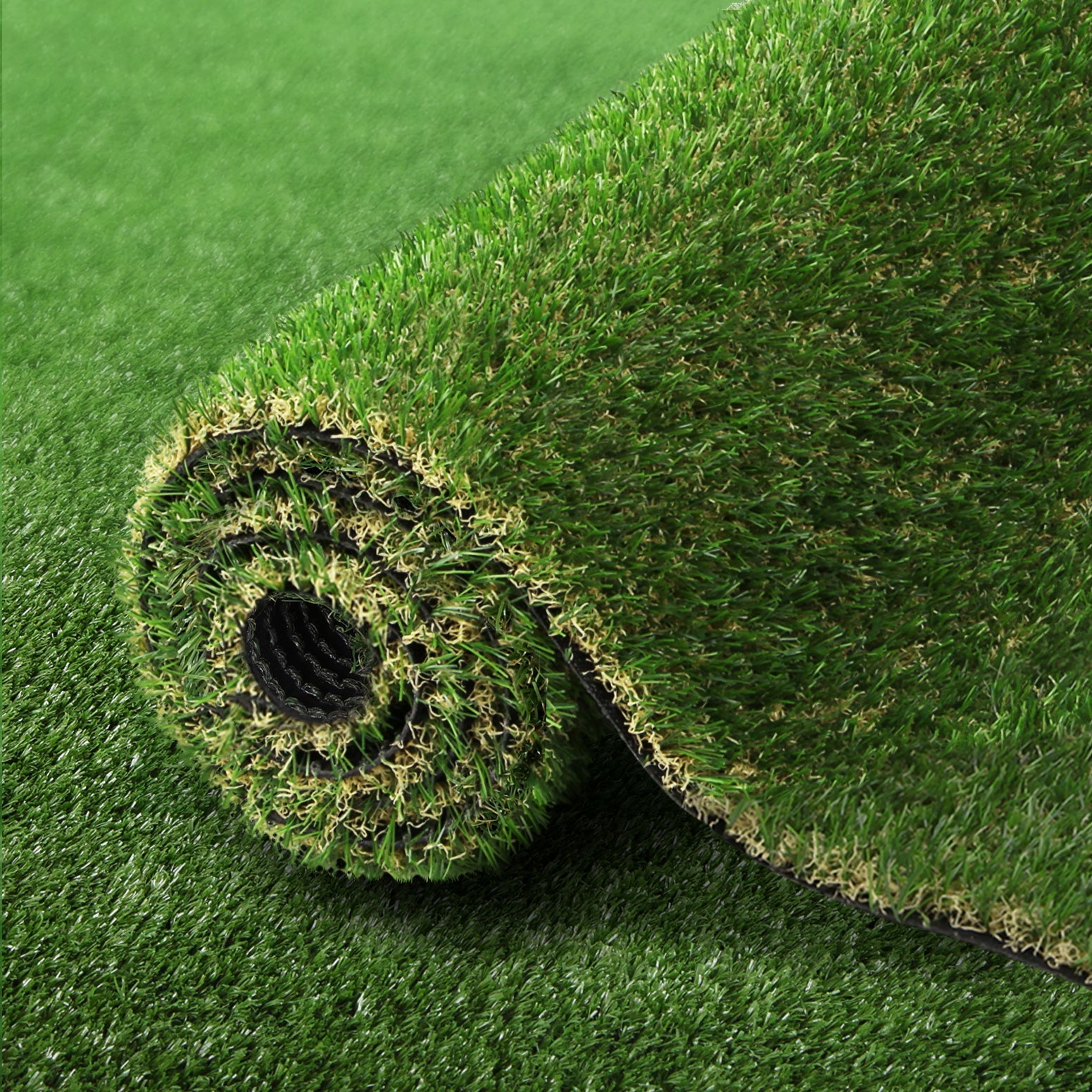 Primeturf Artificial Grass 30mm 2mx5m 20SQM Synthetic Fake Lawn Turf Plastic Plant 4-coloured Primeturf