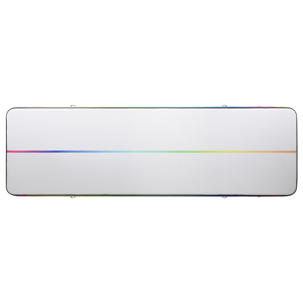 Everfit 6M Air Track Mat Inflatable Gymnastics Tumbling Mat W/ Pump Colourful Everfit