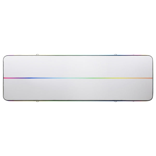 Everfit 6M Air Track Mat Inflatable Gymnastics Tumbling Mat W/ Pump Colourful Everfit