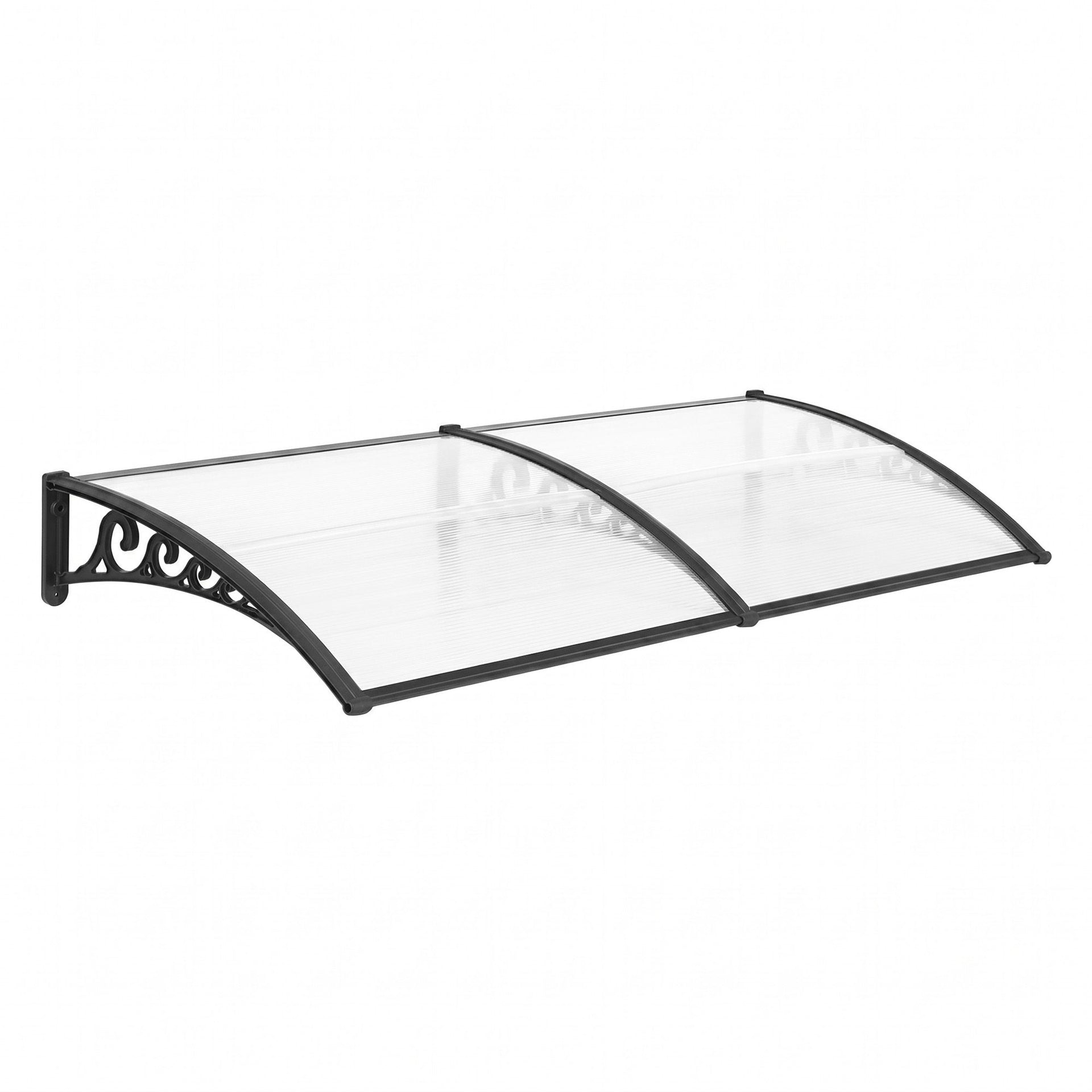 Instahut Window Door Awning 0.8mx2m Transparent instahut