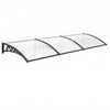 Instahut Window Door Awning 0.8mx3m Transparent