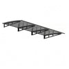 Instahut Window Door Awning Canopy 1m x 3m Grey Solid Sheet Metal Frame