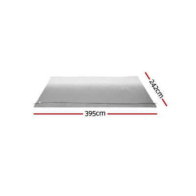 Weisshorn 14ft Caravan Awning RV Replacement Fabric 3.95M x 2.42M