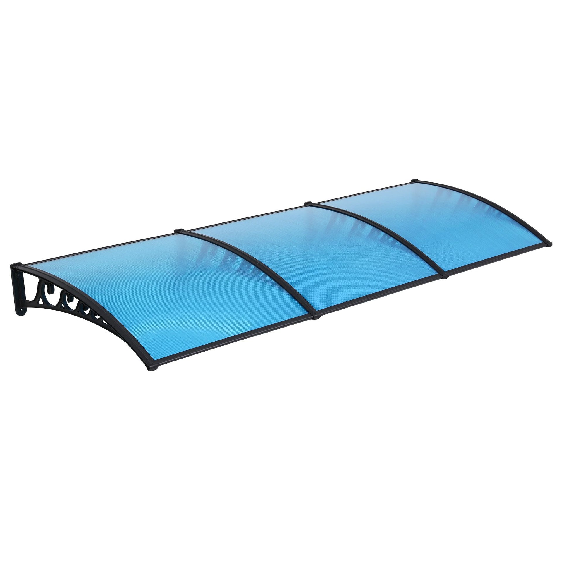 Instahut Window Door Awning 1mx3m Blue instahut