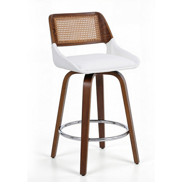 Artiss Wooden Bar Stools Swivel Kitchen Counter Stool Chair 60cm Seat Height Awezingly