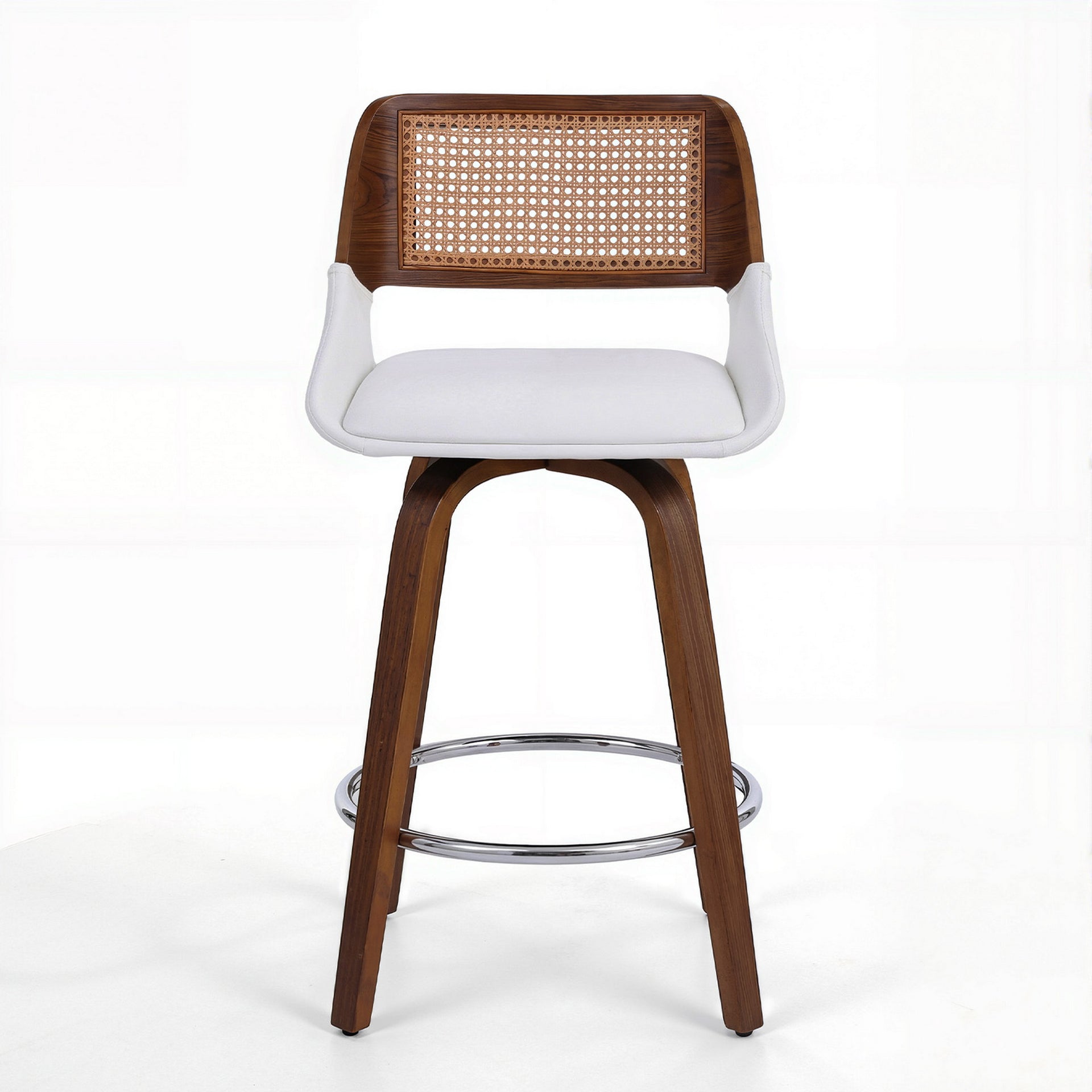 Artiss Wooden Bar Stools Swivel Kitchen Counter Stool Chair 60cm Seat Height Awezingly