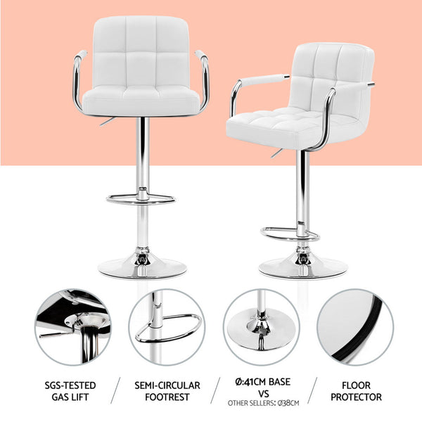 Artiss Bar Table and Stools Set Dining Desk Kitchen Chairs Cafe Pub Artiss