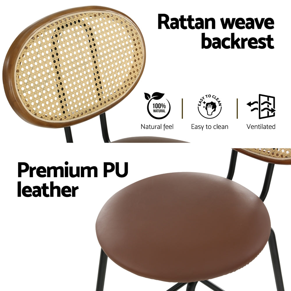 Artiss Bar Table Stools Set Dining Desk Industrial Kitchen Chairs Cafe Pub Artiss