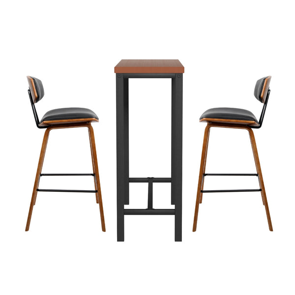 Artiss Bar Table and Stools Set Dining Desk Kitchen Chairs Cafe Pub Artiss
