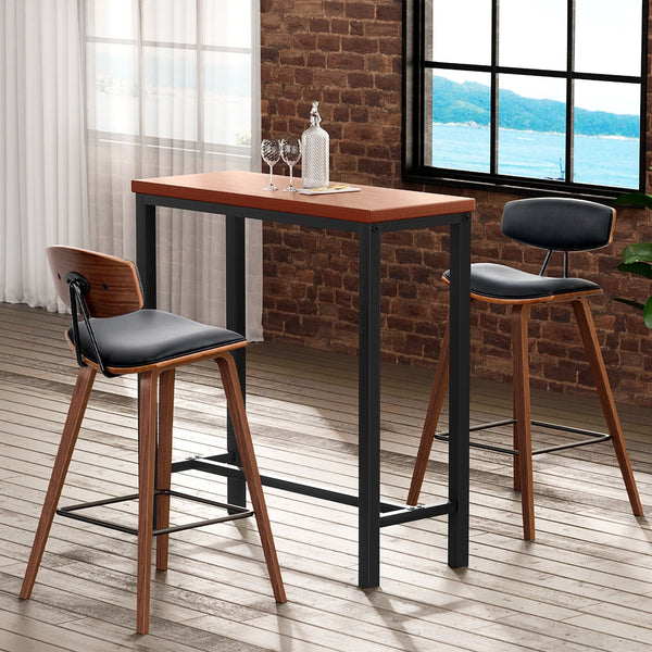 Artiss Bar Table and Stools Set Dining Desk Kitchen Chairs Cafe Pub Artiss