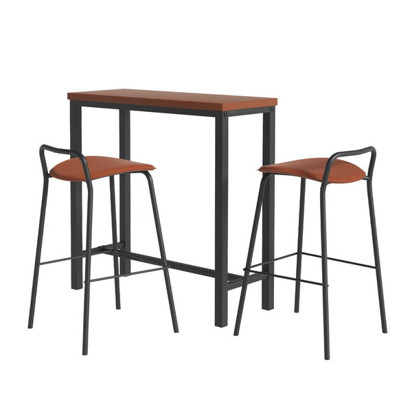 Artiss Bar Table and Stools Set Dining Desk Kitchen Chairs Cafe Pub Artiss