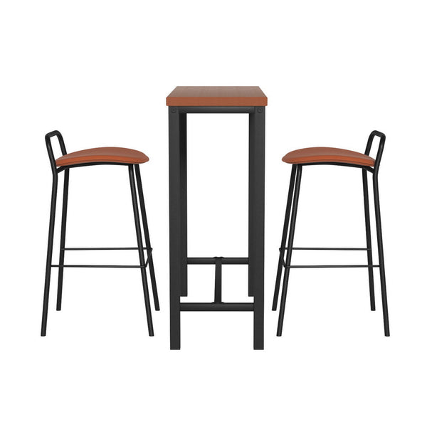 Artiss Bar Table and Stools Set Dining Desk Kitchen Chairs Cafe Pub Artiss