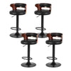 Artiss 4x Bar Stools Gas Lift Faux Leather