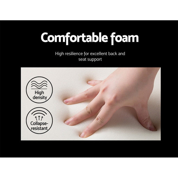 Artiss Dining Chairs Set of 4 Fabric Retro Replica DSW Artiss