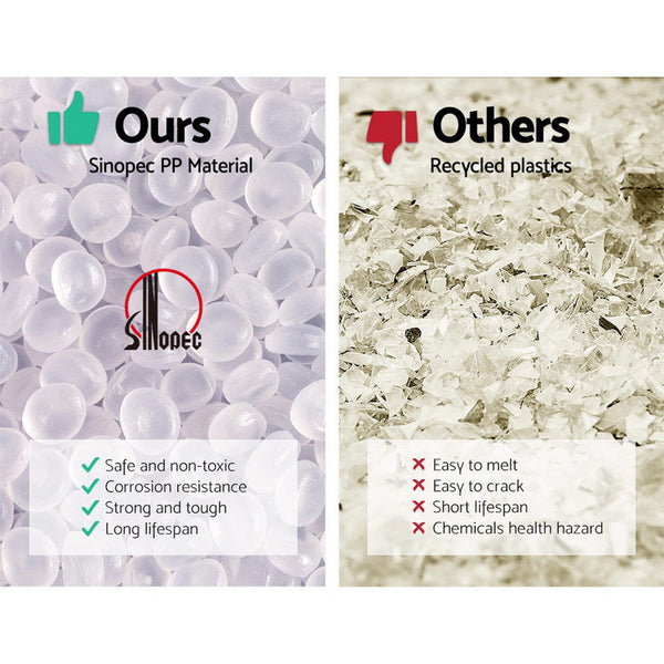 Artiss Dining Chairs Set of 4 Fabric Retro Replica DSW Artiss