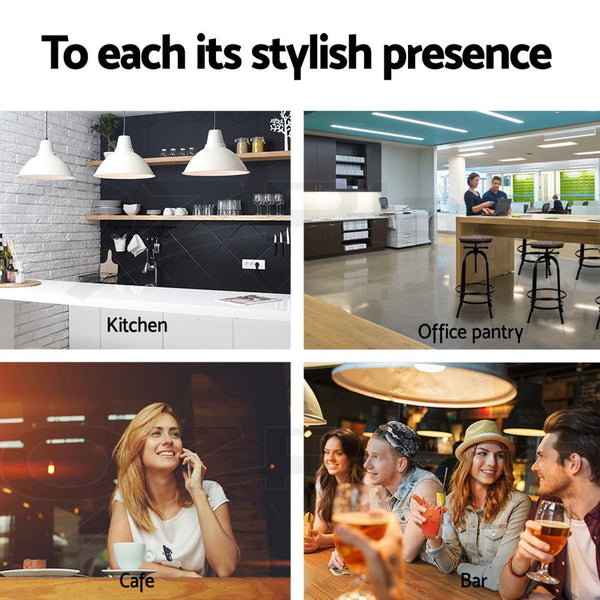 Artiss 3x Bar Stool Backless Swivel Counter Barstools 70-90cm Seat Height Adjustable Industrial Artiss