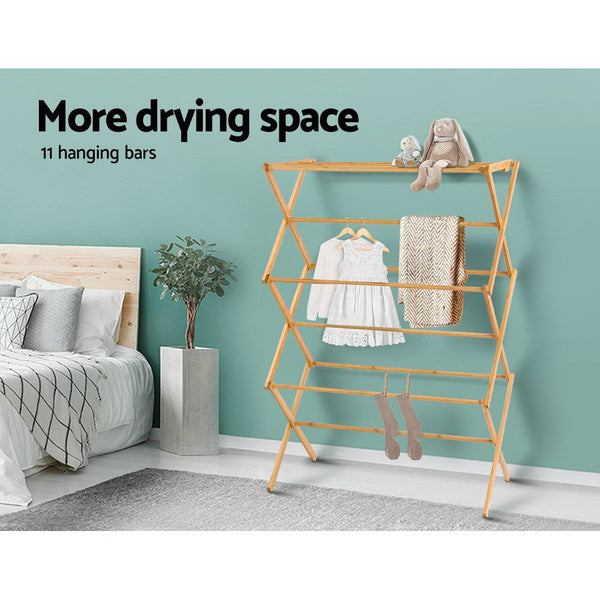 Artiss Clothes Airer Coat Rack Foldable Hanger Dryer Artiss