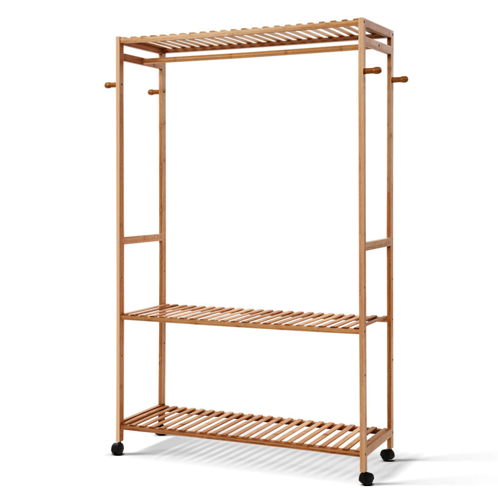 Artiss Wardrobe Clothes Rack Airer Coat Stand Hanger 165cm Artiss