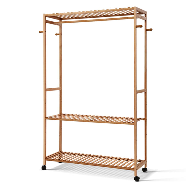 Artiss Wardrobe Clothes Rack Airer Coat Stand Hanger 165cm Artiss