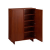 Artiss Shoe Cabinet 5 Tier Storage Organiser w/ Adjustable Shelves Bamboo