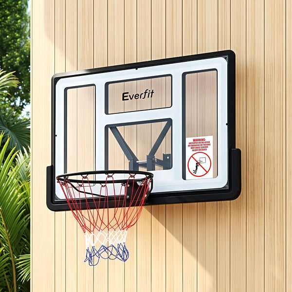 Everfit 43-Inch Wall Mount Kids Basketball Hoop Backboard Outdoor Sports Awezingly
