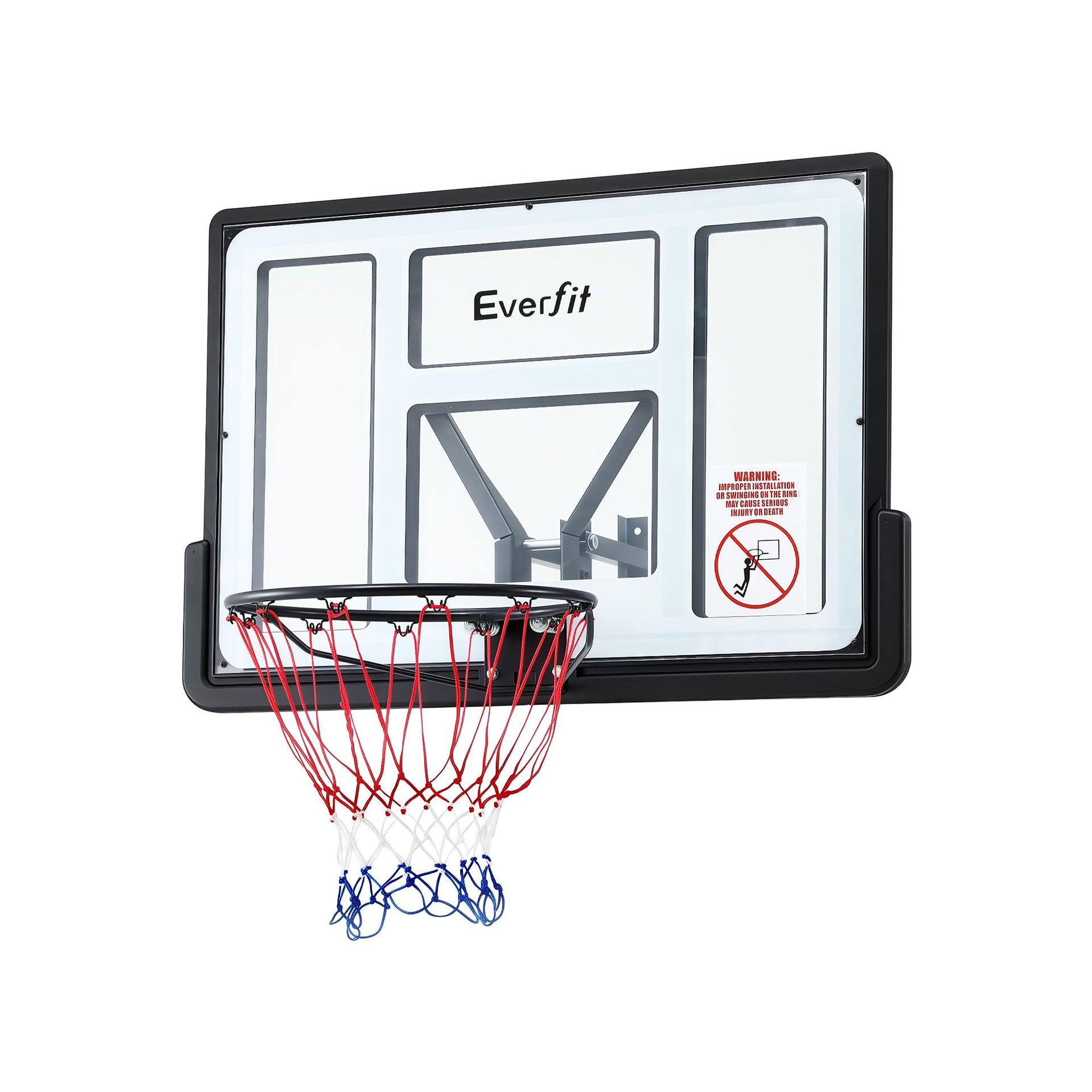 Everfit 43-Inch Wall Mount Kids Basketball Hoop Backboard Outdoor Sports Awezingly