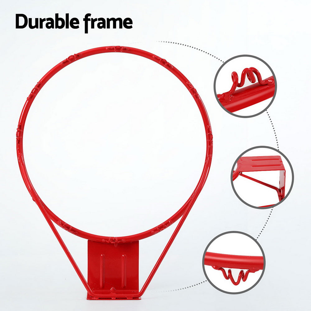 Everfit Basketball Ring Hoop Rim Goal Net 45CM Everfit