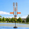 Basketball Defender Dummy 155-275cm Adjustable Shooting Passing Training Mannequin Black Orange