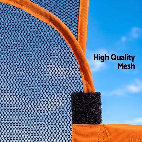 Basketball Defender Dummy 155-275cm Adjustable Shooting Passing Training Mannequin Black Orange Awezingly