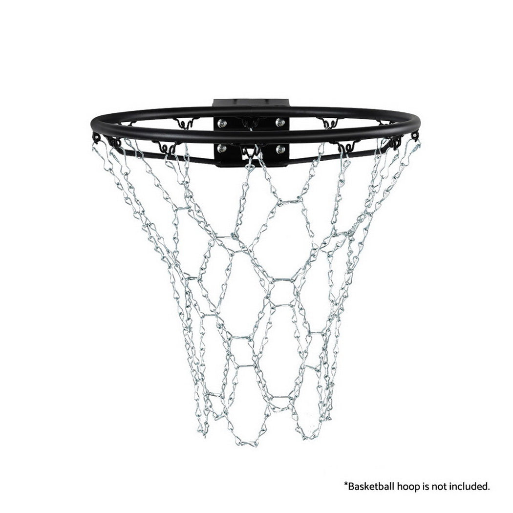 Everfit Basketball Ring Metal Braided Chain Net 12 Loop Everfit