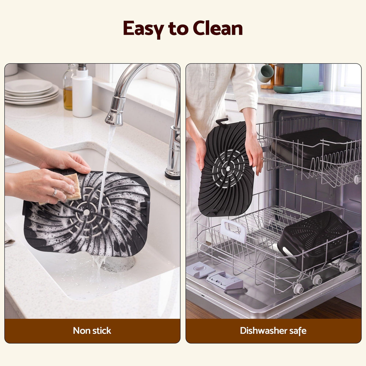 Devanti 5-in-1 Electric BBQ Grill Air Fryer, 2200W 8L Smart Thermometer Awezingly