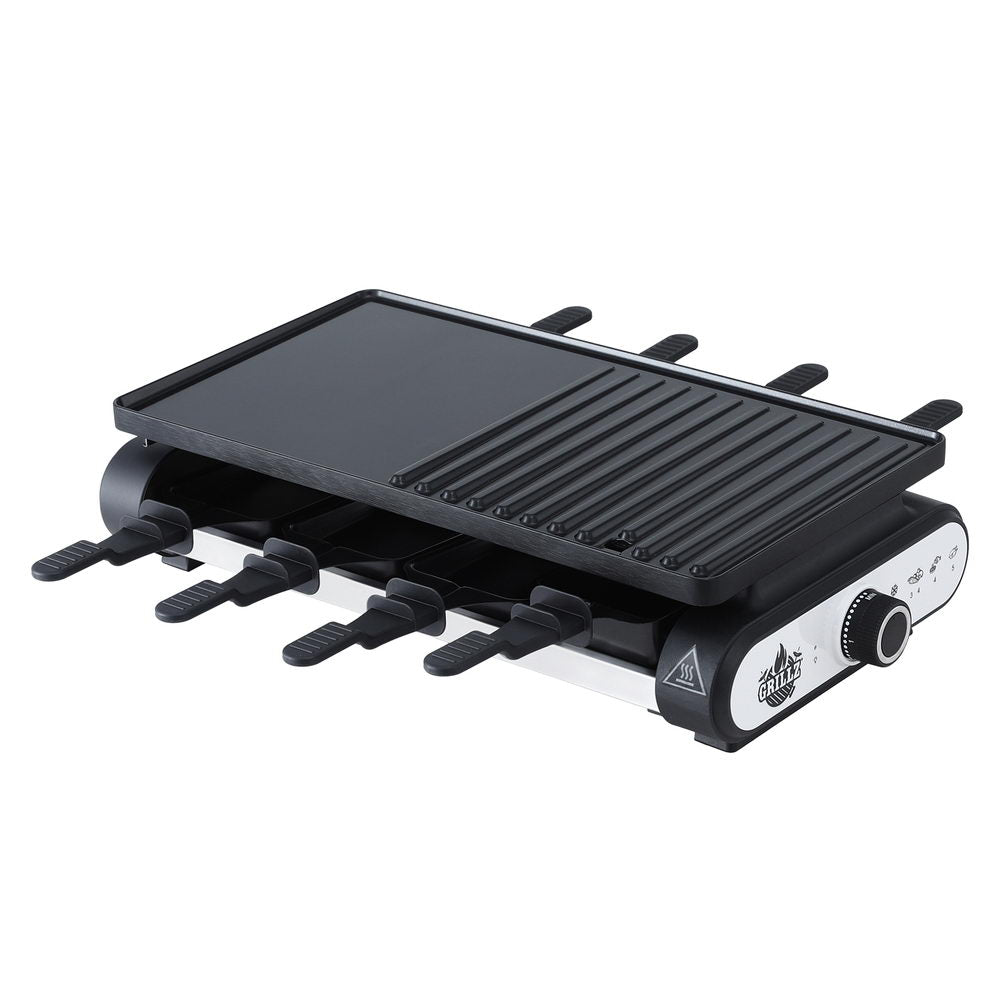 Grillz 1400W Electric BBQ Grill w/ 7 Cooking Pans Awezingly