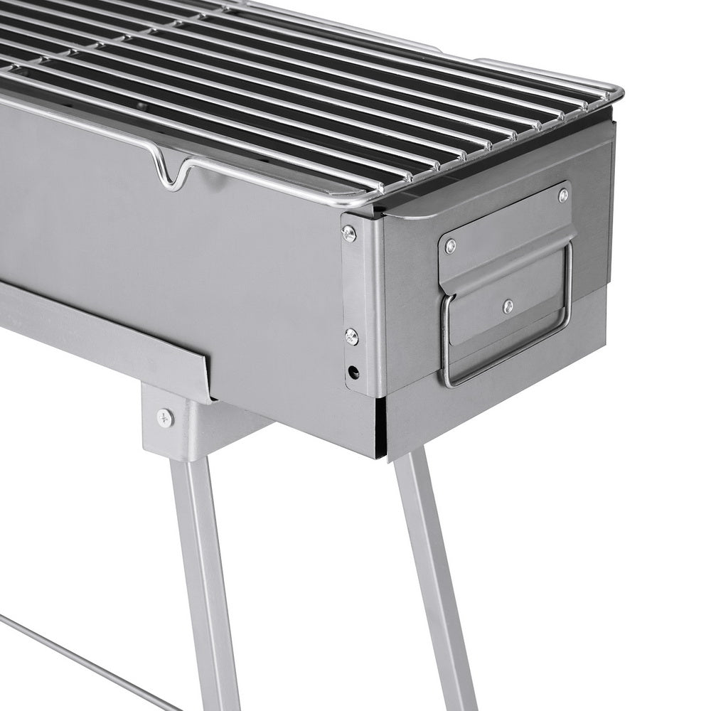 Grillz BBQ Grill Charcoal Smoker Portable Barbecue Awezingly