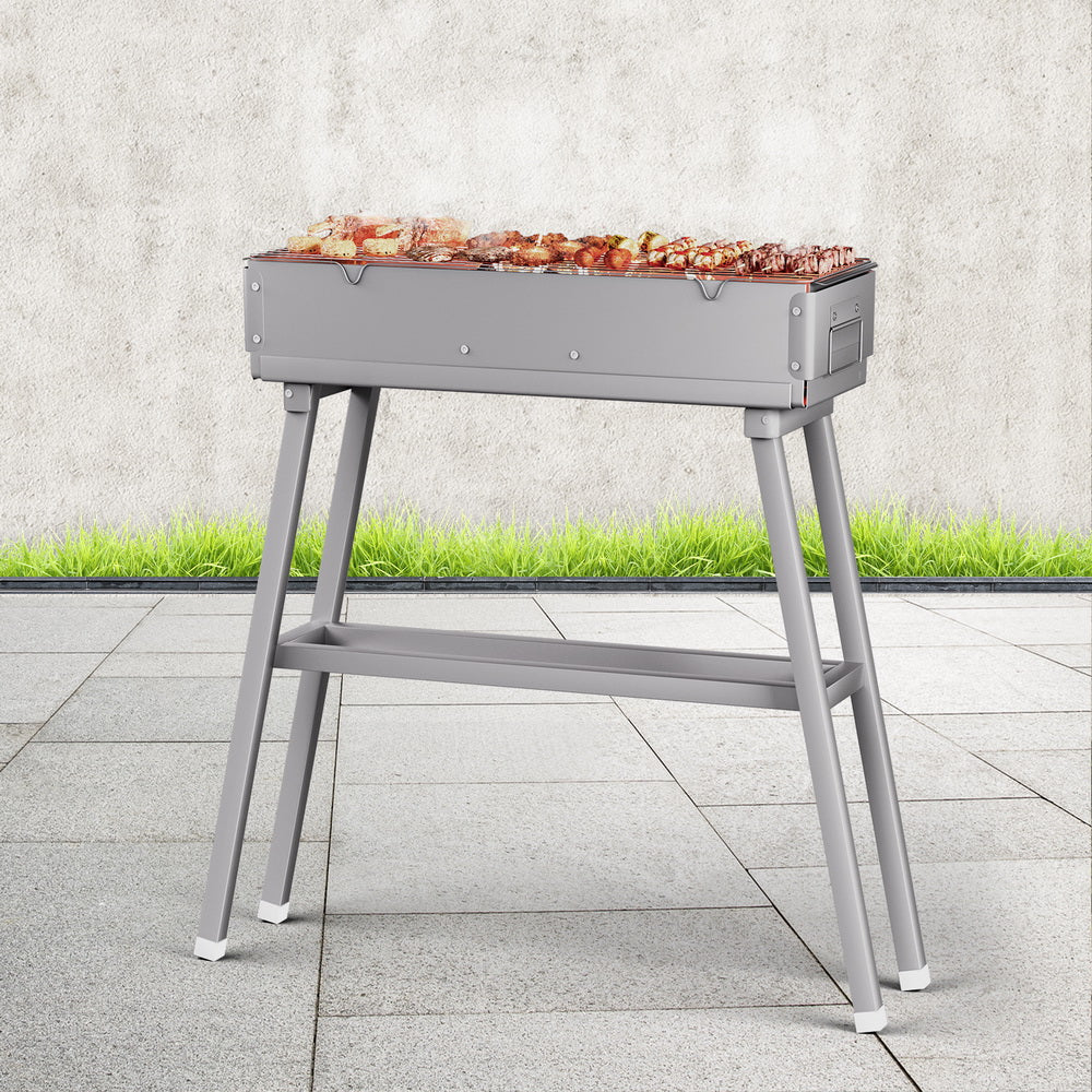 Grillz BBQ Grill Charcoal Smoker Portable Barbecue Awezingly