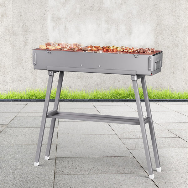 Grillz BBQ Grill Charcoal Smoker Barbecue Portable Awezingly