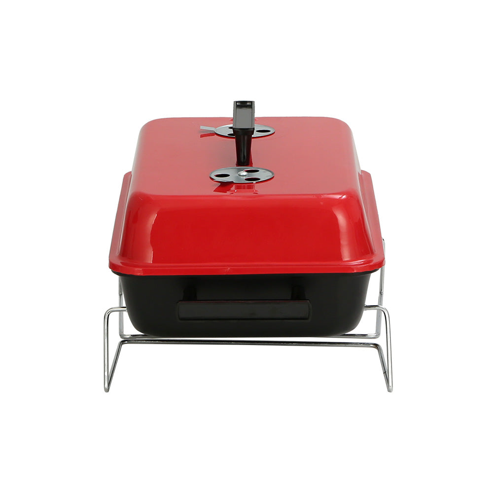 Grillz Charcoal BBQ Portable Grill Camping Barbecue Outdoor Cooking Smoker Awezingly