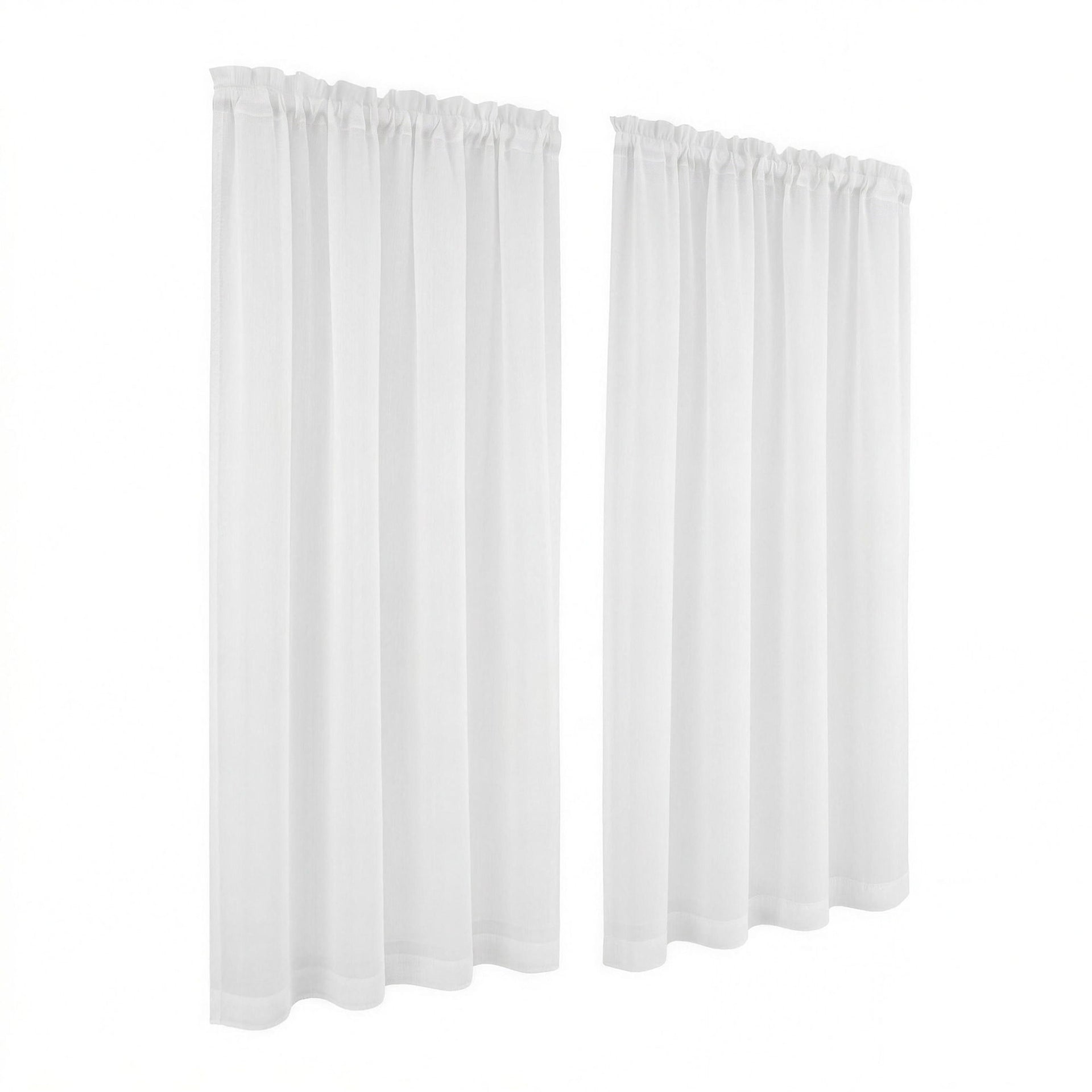 Artiss Blockout Curtains 2X 132x160cm Light Filtering Window Drapes Rod Pocket Awezingly