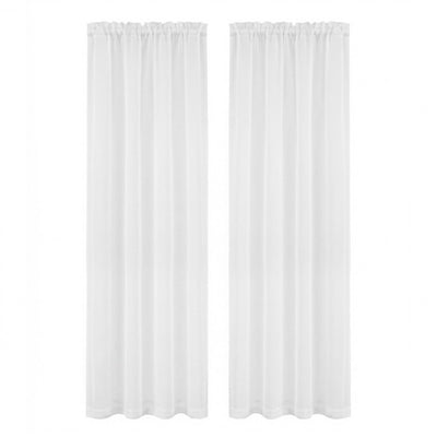 Artiss Blockout Curtains 2X 132x213cm Light Filtering Window Drapes Rod Pocket