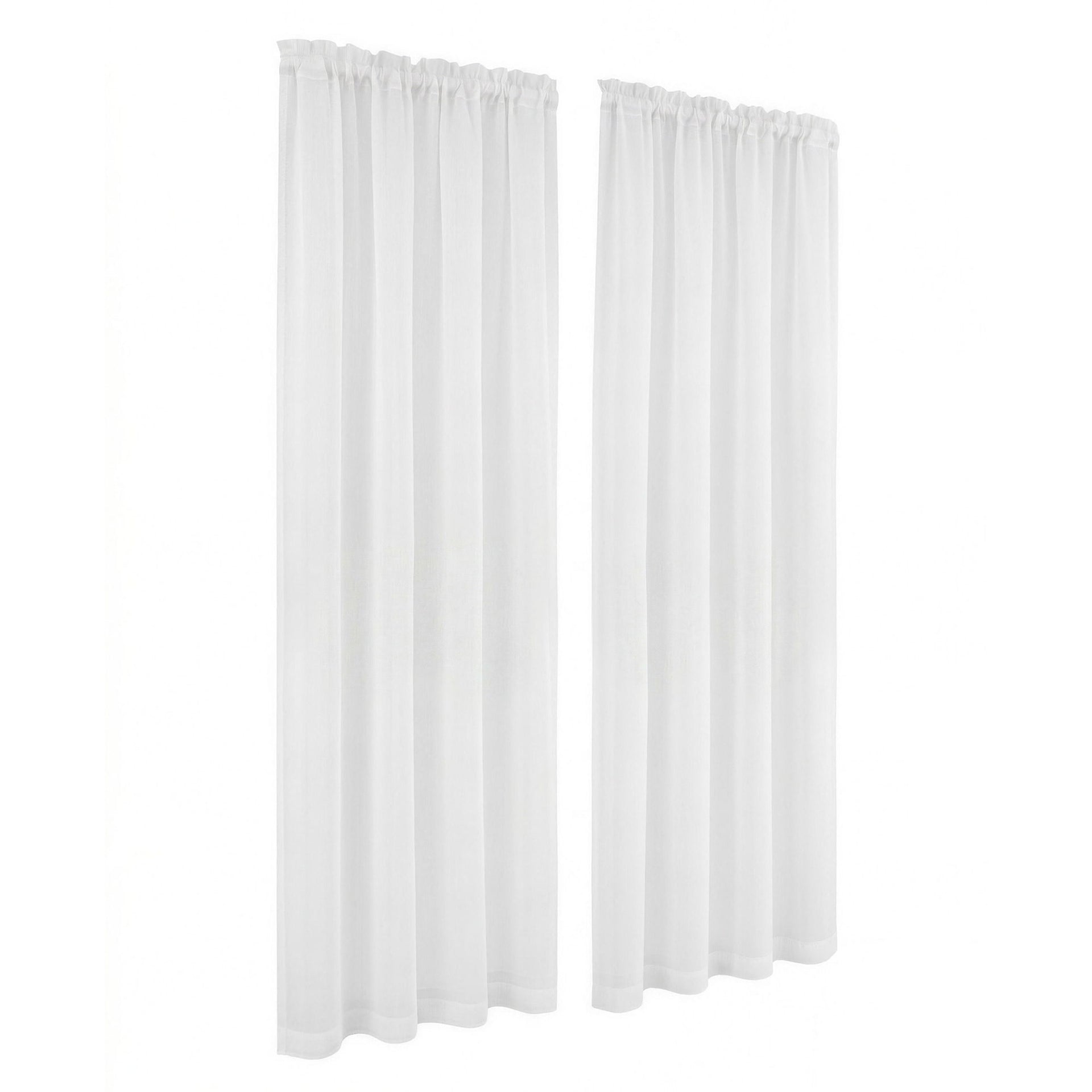 Artiss Blockout Curtains 2X 132x213cm Light Filtering Window Drapes Rod Pocket Awezingly