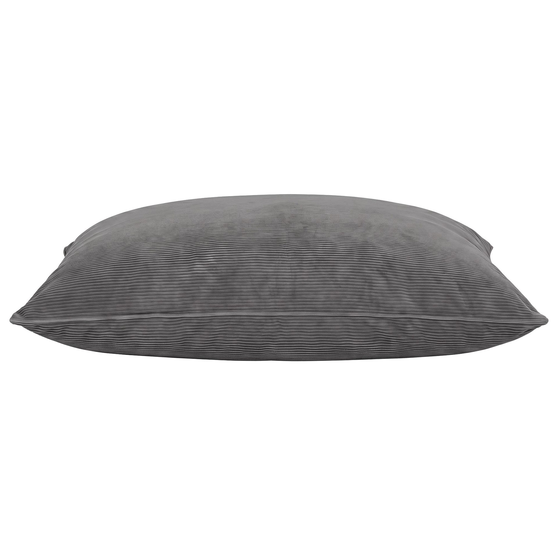 Artiss 3 in 1 Bean Bag Chair Cover (No Filler) Convertible Bean Bag for Adults, Corduroy Stuffed Animal Storage Bean Bag Cover Washable for Living Room Bedroom, Grey Awezingly