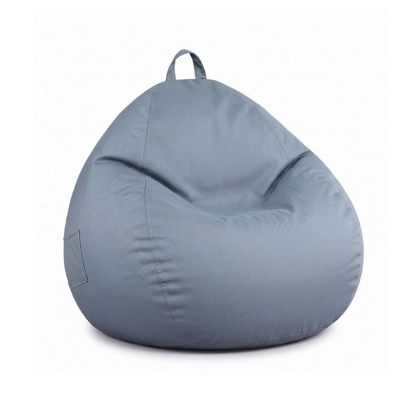 Artiss Outdoor Bean Bag Chair Cover (No Filler) Splash-Proof Beanbag Sofacover for Adults Teens Kids Stuffable Bean Bag Cover for Patio Poolside Relaxing, Grey Awezingly