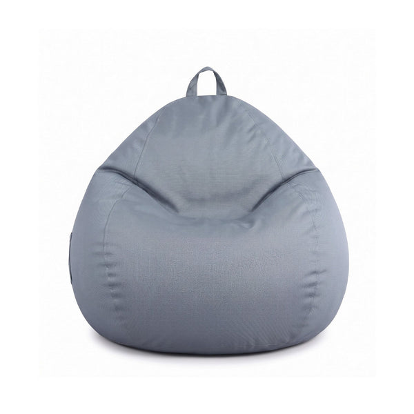 Artiss Outdoor Bean Bag Chair Cover (No Filler) Splash-Proof Beanbag Sofacover for Adults Teens Kids Stuffable Bean Bag Cover for Patio Poolside Relaxing, Grey Awezingly