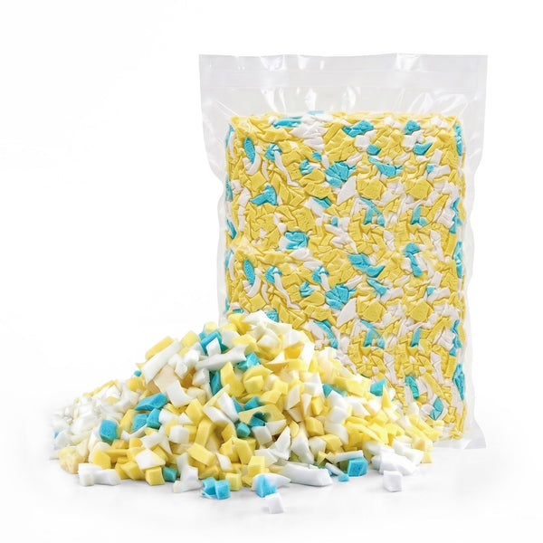 Artiss 5lbs (2.2KG) Bean Bag Filler Shredded Memory Foam Filling High Density Soft Pillow Stuffing for Bean Bag Chair, Couch Cushion, Dog Bed, Stuffed Animals and Arts Crafts Awezingly