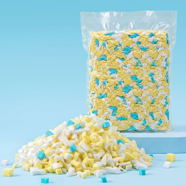 Artiss 5lbs (2.2KG) Bean Bag Filler Shredded Memory Foam Filling High Density Soft Pillow Stuffing for Bean Bag Chair, Couch Cushion, Dog Bed, Stuffed Animals and Arts Crafts Awezingly