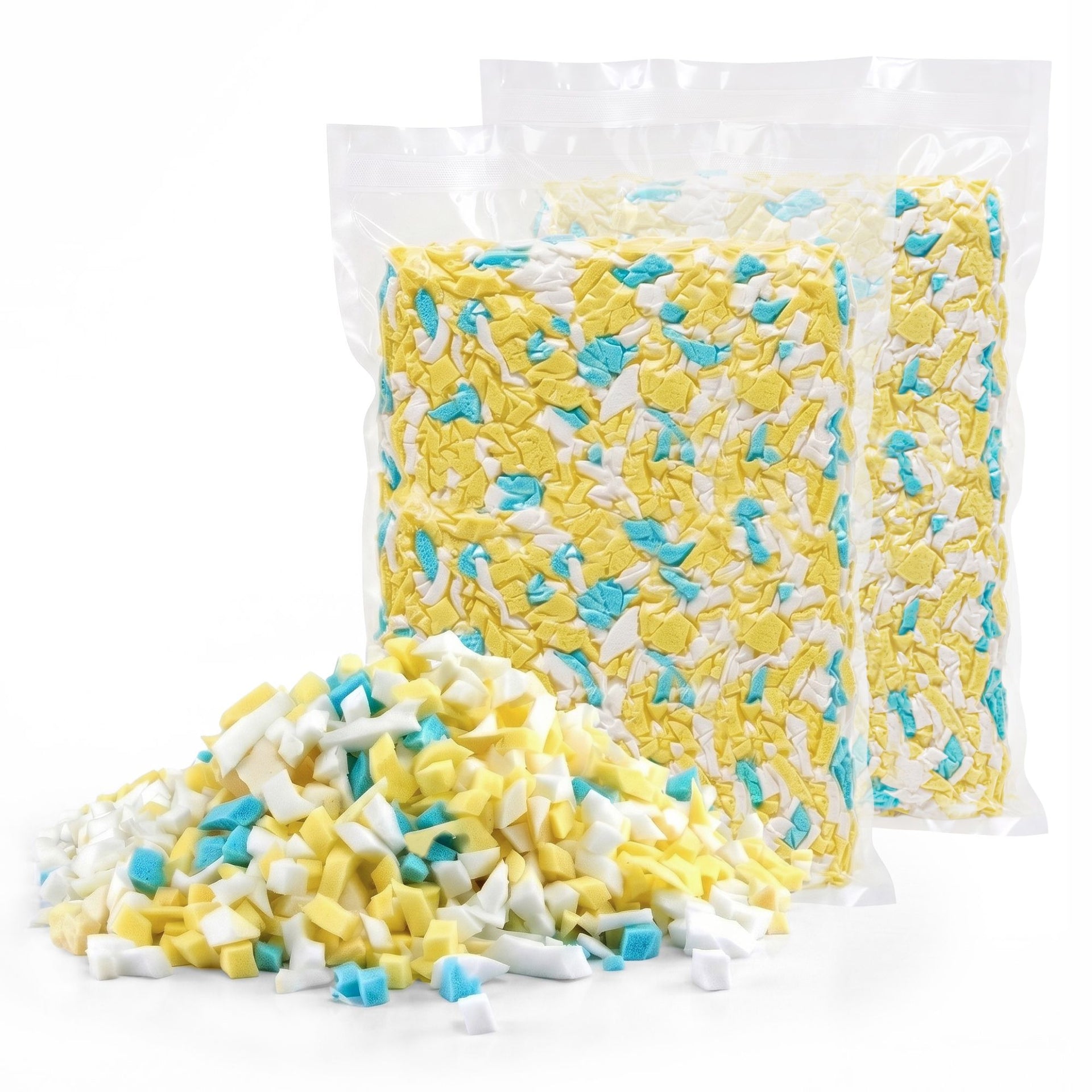 Artiss 10lbs (4.4KG) Bean Bag Filler Shredded Memory Foam Filling High Density Soft Pillow Stuffing for Bean Bag Chair, Couch Cushion, Dog Bed, Stuffed Animals and Arts Crafts Awezingly