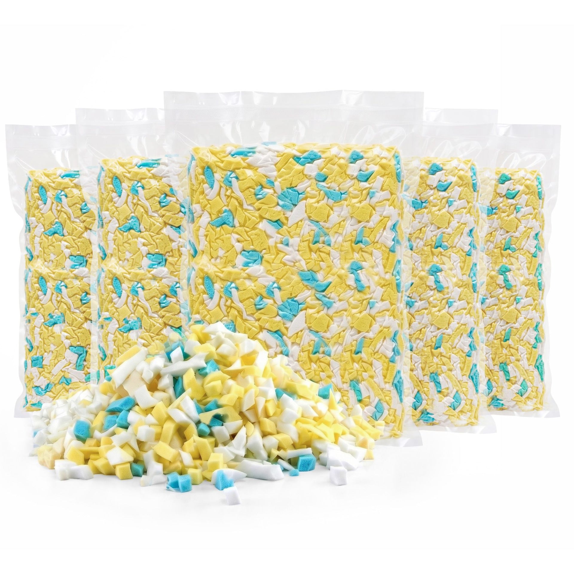 Artiss 25lbs (11KG) Bean Bag Filler Shredded Memory Foam Filling High Density Soft Pillow Stuffing for Bean Bag Chair, Couch Cushion, Dog Bed, Stuffed Animals and Arts Crafts Awezingly