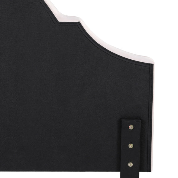 Artiss Bed Head Headboard Queen Velvet IRIS Beige Artiss